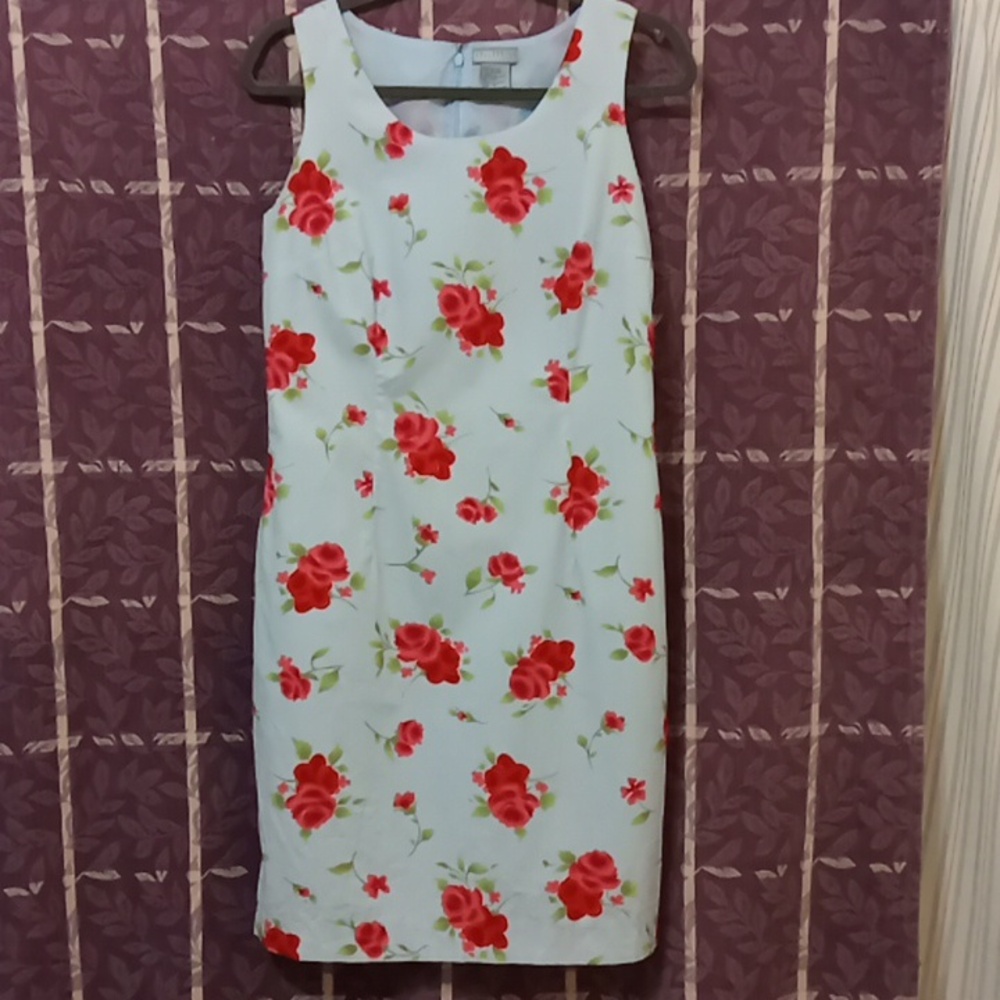 Collection By Cherokee Feminine Fresh Baby Blue Sleeveless Dress  6